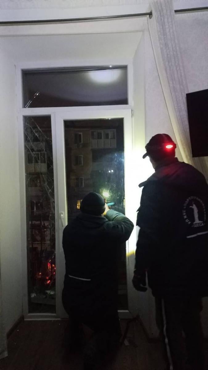 Последствия атаки на Одессу 27 января 2026 Последствия атаки на Одессу 27 января 2026