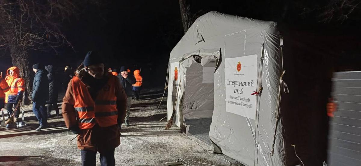 Последствия атаки на Одессу 27 января 2026 Последствия атаки на Одессу 27 января 2026