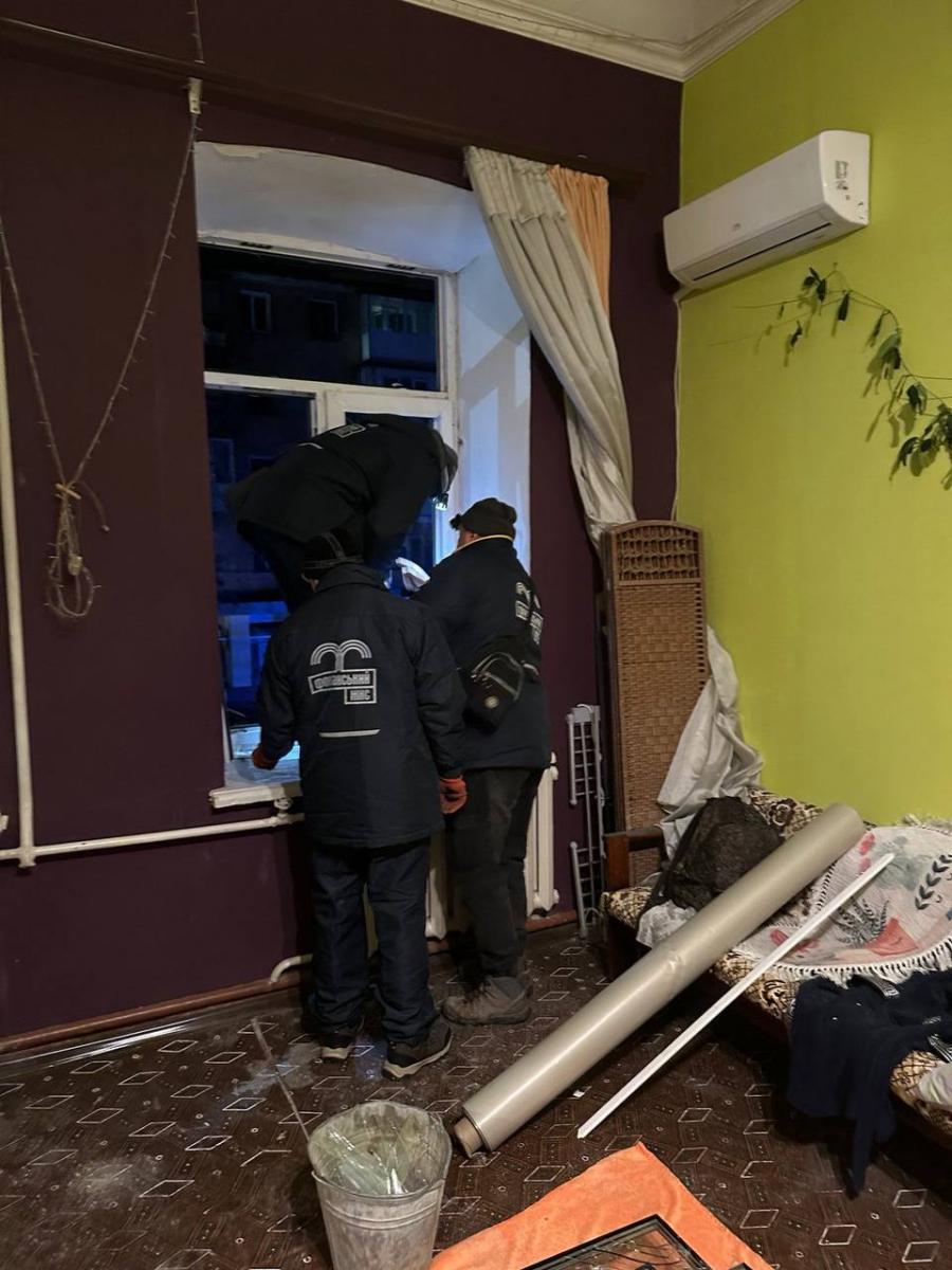 Последствия атаки на Одессу 27 января 2026 Последствия атаки на Одессу 27 января 2026