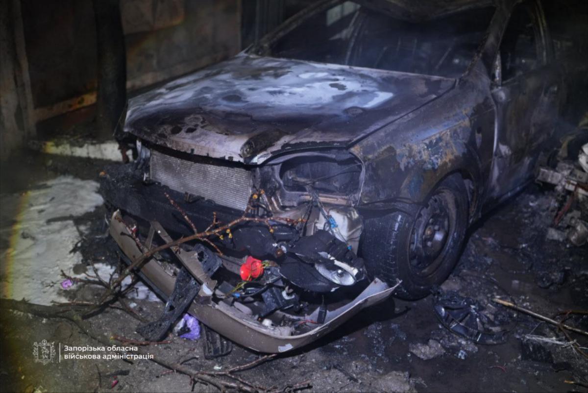 Последствия атаки на Запорожье 28 января Последствия атаки на Запорожье 28 января