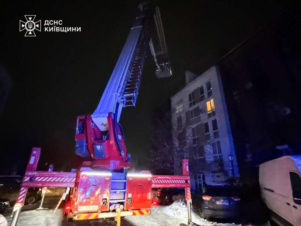 Атака на Киевщину 28 января 