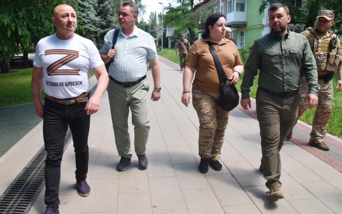 Олександр Вайнберг з Денисом Пушиліним