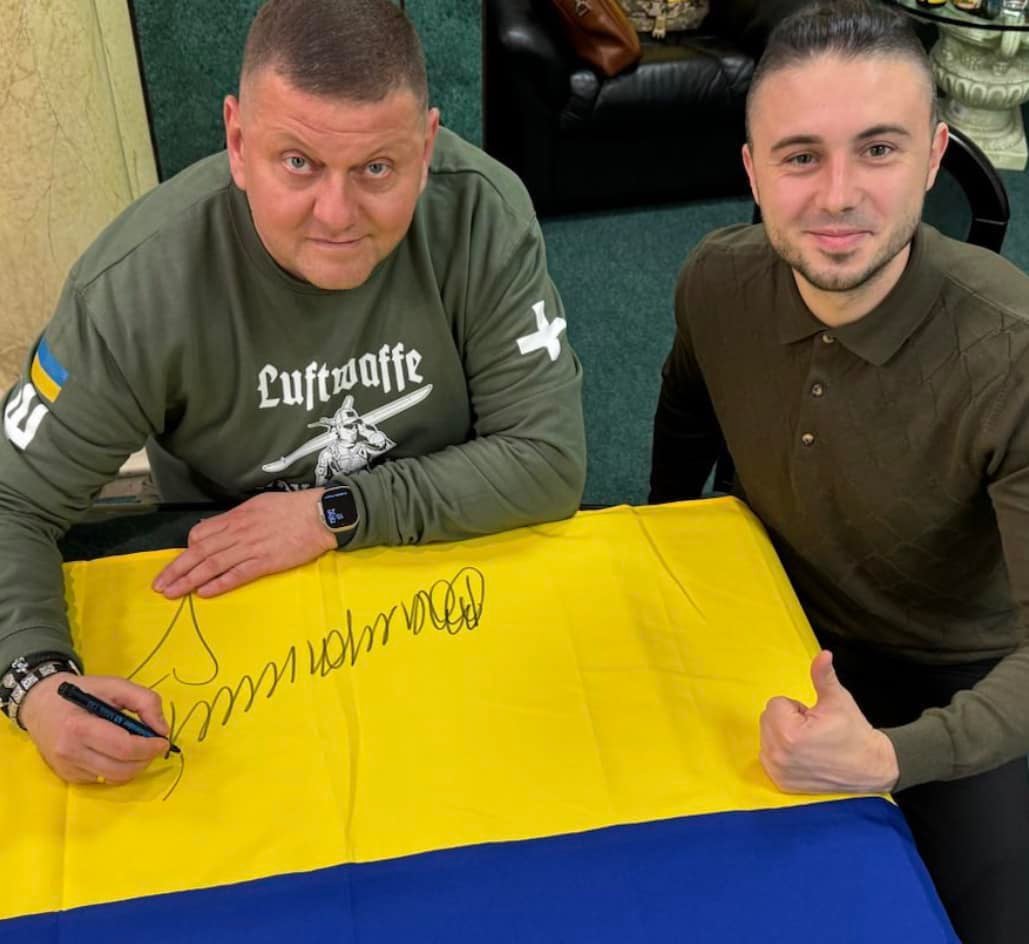 Тарас Тополя і Валерій Залужний Тарас Тополя і Валерій Залужний