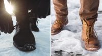 Украинцам напомнили о простом способе сделать обувь не скользкой зимой