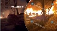 Усе у вогні, купа вибухів: Дніпро під масованим обстрілом РФ