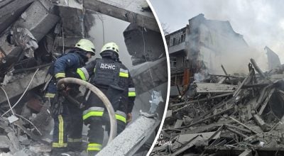 Росіяни вдарили по багатоповерхівці в Харкові: вже є багато постраждалих