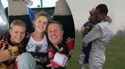 Міхаель Шумахер із дітьми