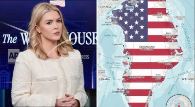 Кэролайн Левитт, Гренландия Кэролайн Левитт, Гренландия