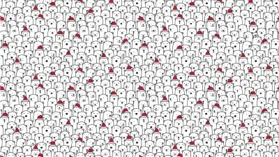 Надскладна головоломка для геніїв: знайдіть собаку серед ведмедів за 7 секунд