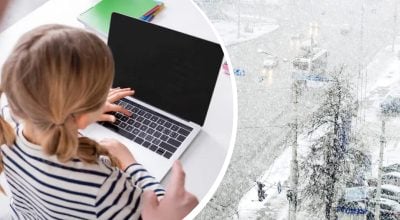 Дистанційка чи канікули: як навчатимуться школярі в різних областях через негоду