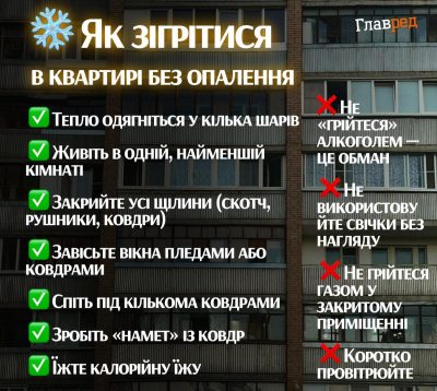 'Ситуація погіршується': сотні будинків без опалення, названо цілі ударів РФ 'Ситуація погіршується': сотні будинків без опалення, названо цілі ударів РФ