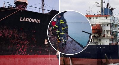 РФ цинічно атакувала два цивільні судна в порту Одещині: є загиблий та поранені