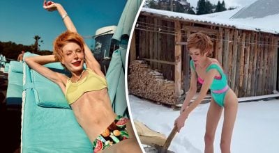 Олена-Христина Лебідь показала фігуру після свят і налякала шанувальників