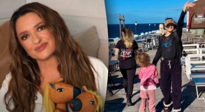 "На вас похожи": Могилевская показала лица дочек у океана