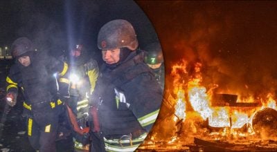 РФ обрушила на Україну сотні дронів і ракети: під ударом енергетика, сотні тисяч сімей без світла