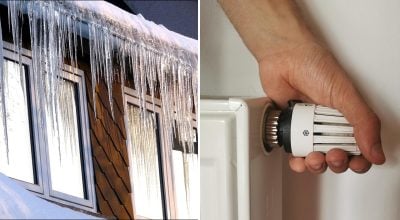 Мороз, отопление