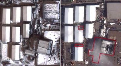 Ворожим БПЛА обламали крила: ВМС показали кадри розгромленого заводу в РФ