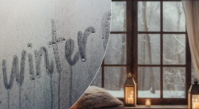 Вікно, зима 