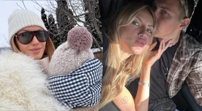 Леся Нікітюк з нареченим - відпочинок у Карпатах