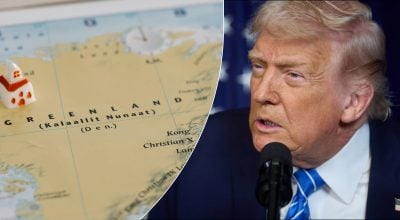 Трамп зробив гучну заяву про російську загрозу в Гренландії та звинуватив Данію