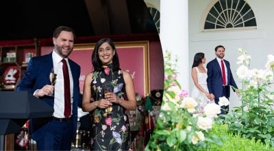 Джей Ді Венс з дружиною