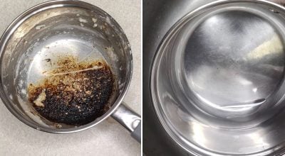 За лічені хвилини: хитрий спосіб очистити каструлю від нагару всередині