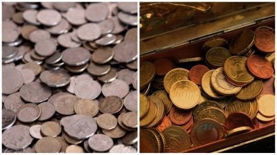 Копали двір — знайшли скарб: монети під доріжкою оцінили у величезну суму