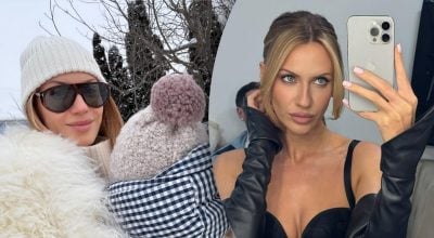 Леся Нікітюк з сином