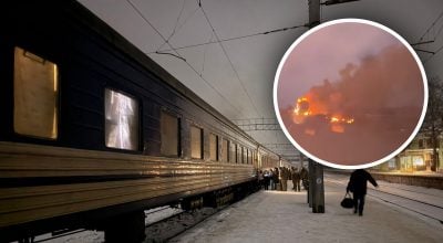 поезд, атака РФ на трассе Богуслав-Петропавловка поезд, атака РФ на трассе Богуслав-Петропавловка