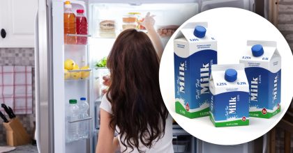 Лише одне місце в холодильнику: куди переставити молоко, щоб воно не скисло