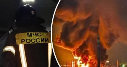 Спалахнула пожежа і влада готує евакуацію: Росію потужно атакували дрони