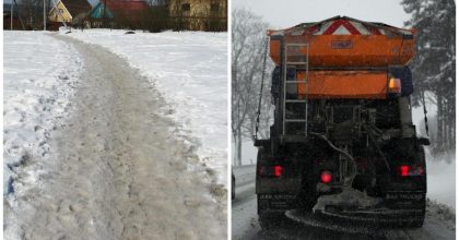 Пісок і сіль — давно в минулому: чим насправді рятують дороги від ожеледі