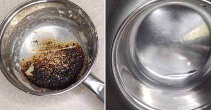 За лічені хвилини: хитрий спосіб очистити каструлю від нагару всередині