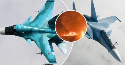 Мінус два винищувачі з екіпажами: РФ втратила Су-30 і Су-34 за один день