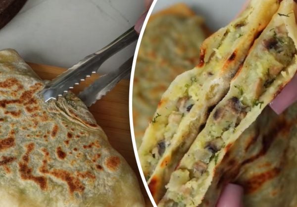 На смак як бабусині пиріжки: рецепт лінивих коржиків з картоплею і грибами