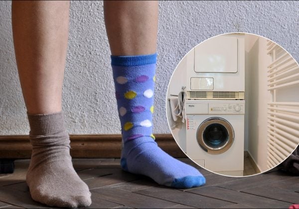 Чому після прання зникає одна шкарпетка і що з цим робити