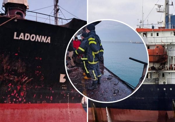 РФ цинично атаковала два судна в порту Одесской области: есть погибший и раненые