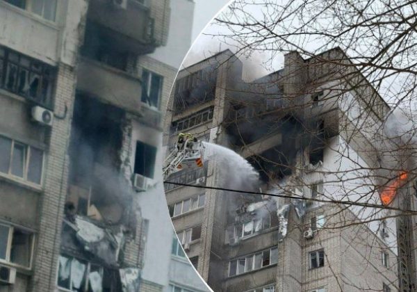 Все в огне, горят квартиры: РФ ударила по дому в Днепре