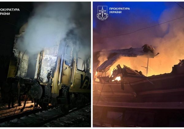 Вагон выгорел дотла: РФ ударила по поезду с людьми, есть жертвы и раненые