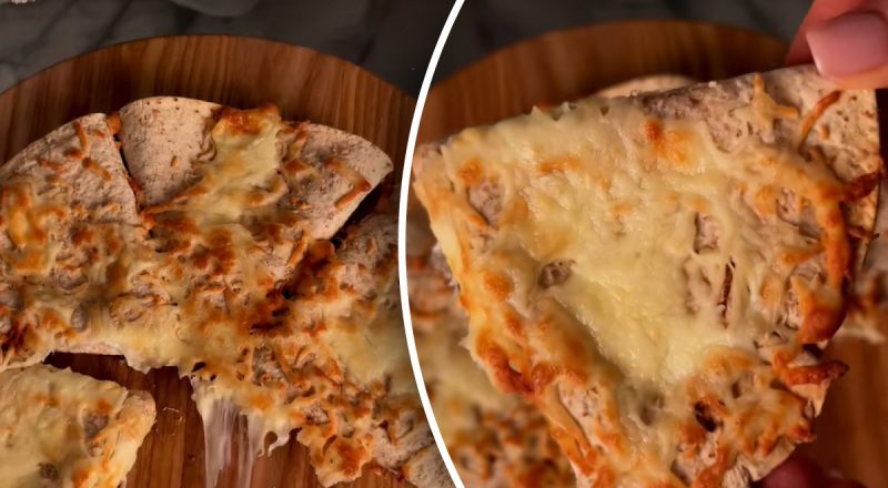 Быстрая пицца без теста: рецепт шикарного блюда за 10 минут