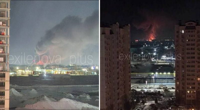 Полгорода в дыму: дроны атаковали Ростов, горят резервуары нефтепродуктов - СМИ