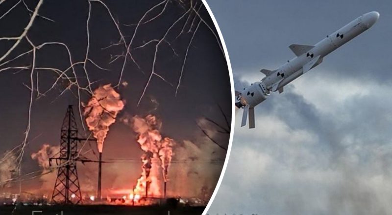 "Нептуни" і стовпи диму в небі: Росію потужно атакували ракети і дрони