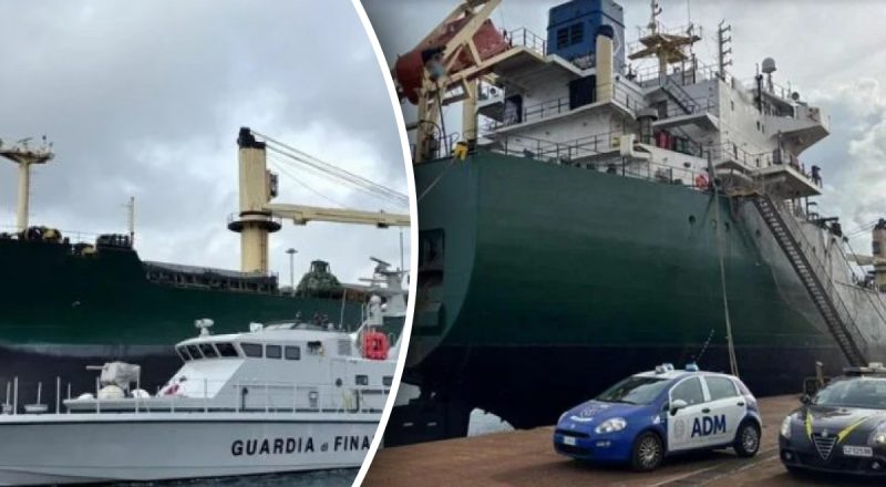В Италии задержали судно, которое перевозило металлы из российского порта