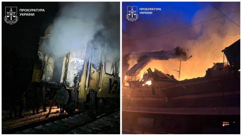 Вагон вигорів дотла: РФ вдарила по поїзду з людьми, є жертви й поранені