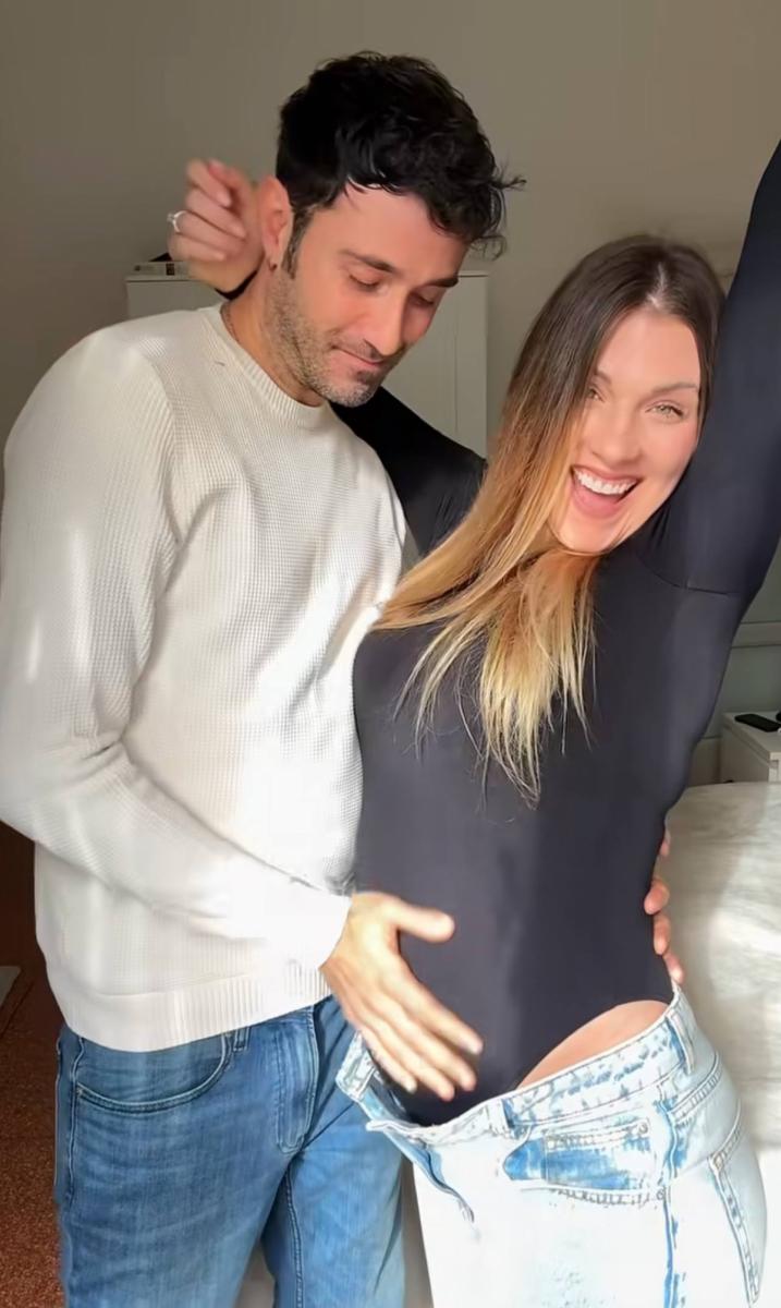 Ольга Харлан з нареченим Луїджі Самеле