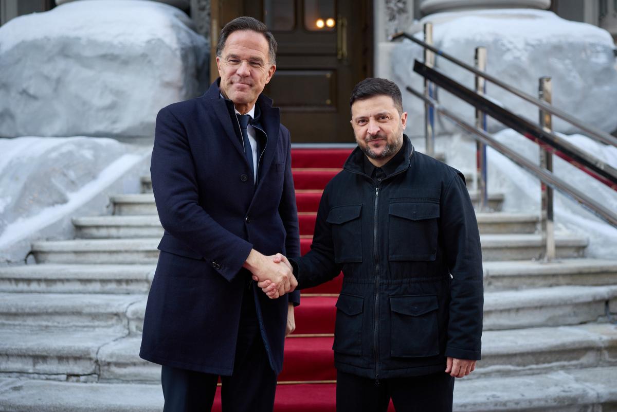 Марк Рютте, Владимир Зеленский