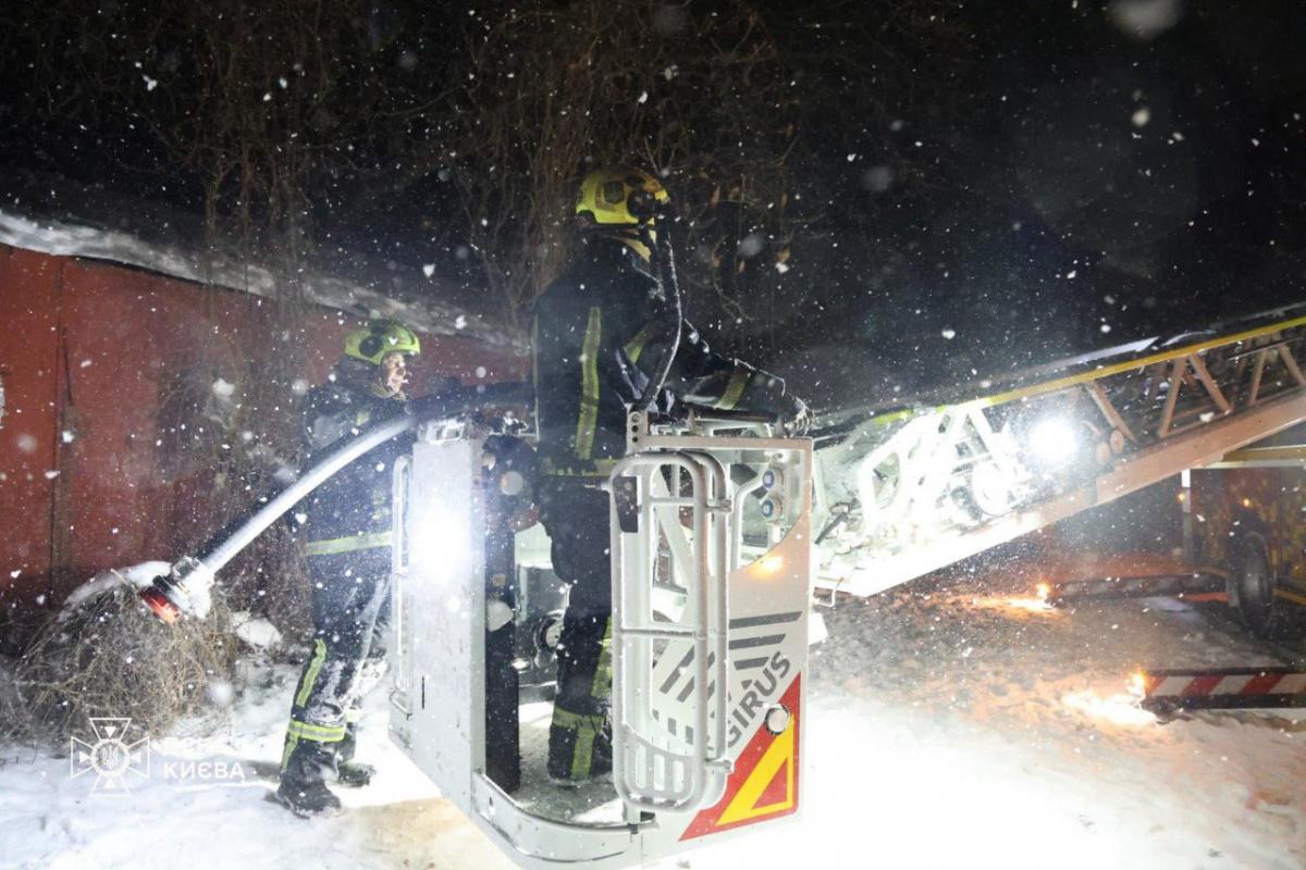 Атака РФ на Киев 5 февраля 2026