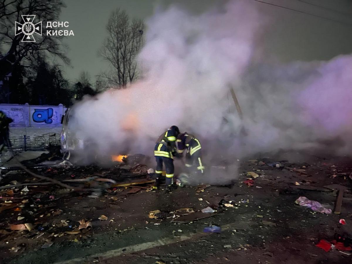 Атака РФ на Киев 5 февраля 2026