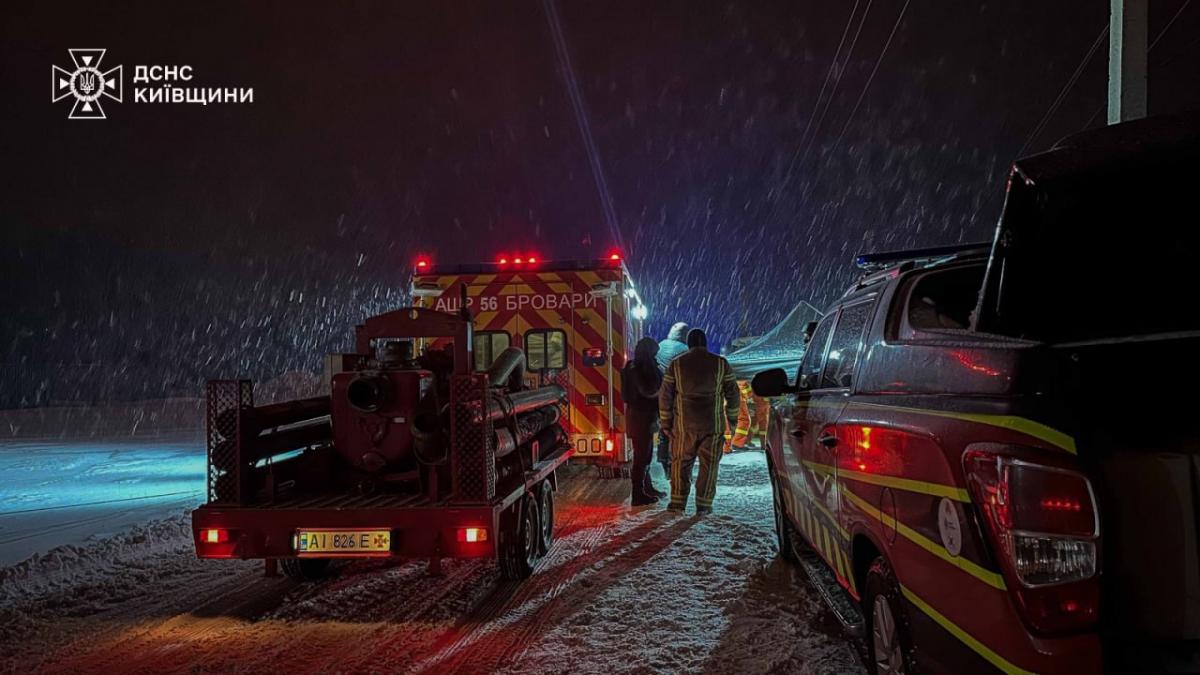 Удар по Київщині 7 лютого