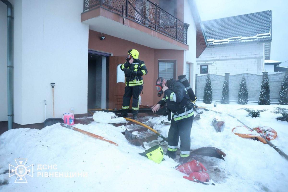 Удар по Рівненщині 7 лютого